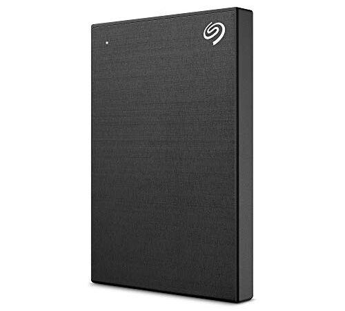 Seagate One Touch 1TB External HDD with Password Protection – Black, for Windows and Mac, with 3 yr Data Recovery Services, and 4 Months Adobe CC Photography (STKY1000400)