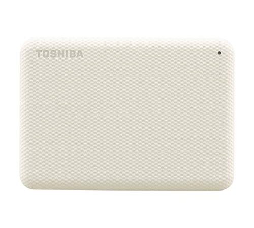 TOSHIBA Canvio Advance 1TB Portable External HDD, USB3.0 for PC Laptop Windows and Mac. 3 Years Warranty. External Hard Drive - White