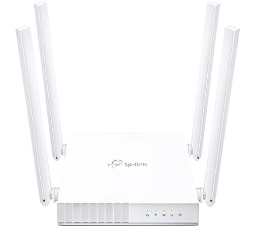 TP-Link Archer C24 AC750 Mbps Dual-Band, WiFi Wireless Router | Multi Mode | 4 Antennas | Ipv6 Supported | Parental Controls | Guest Network | Smooth HD Streaming, White