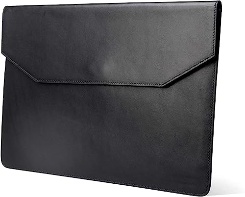 aCrafts Premium 14 inch PU Leather Laptop Sleeve Case - Compatible with ASUS ROG Zephyrus G14 AMD Ryzen 9 4900HS 14 inches QHD, NVIDIA GTX 1660Ti Max-Q 6GB GDDR6 Graphics, Gaming Lapt