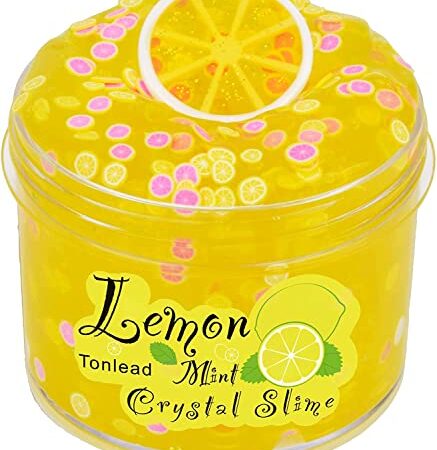 Juice Lemon Transparent Slime