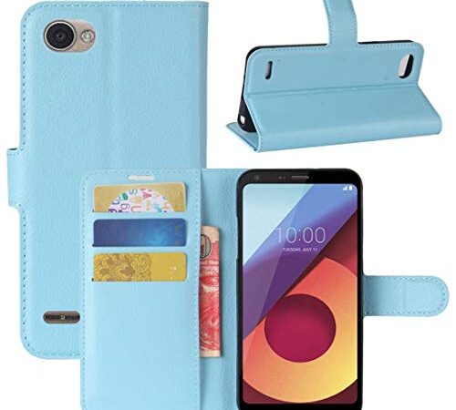 Mobile Phone Protection Case for LG Q6 Litchi Texture Horizontal Flip Leather Case with Holder & Card Slots & Wallet
