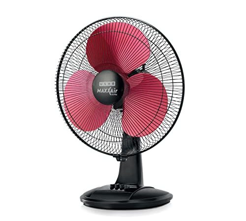 USHA Maxx Air Ultra 400MM Table Fan (Maroon)