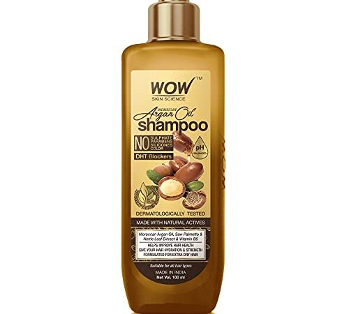 WOW Skin Science Moroccan Argan Oil Shampoo 100 ml